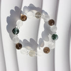 グリーンファントムクォーツ ブレスレット【竹】